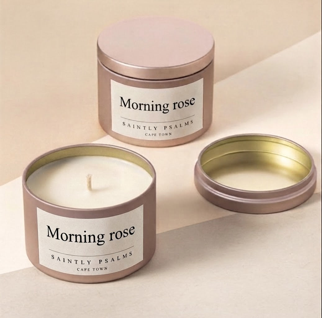 Morning rose - single wick