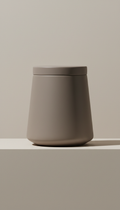 Deep Taupe Travel Candle